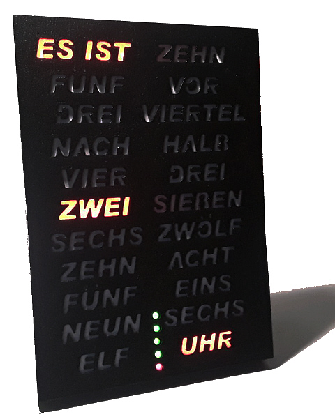 Mini Word Clock