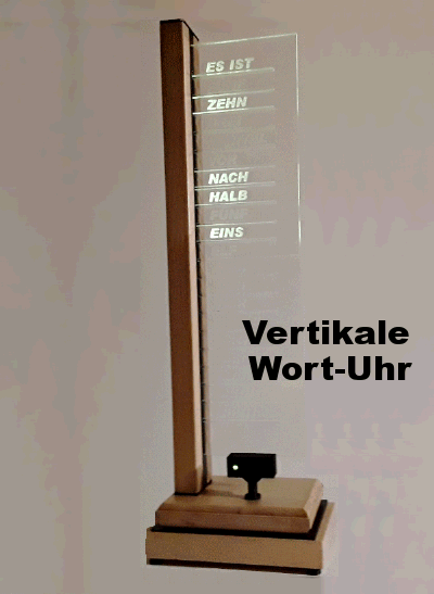 Vertical Word-Clock